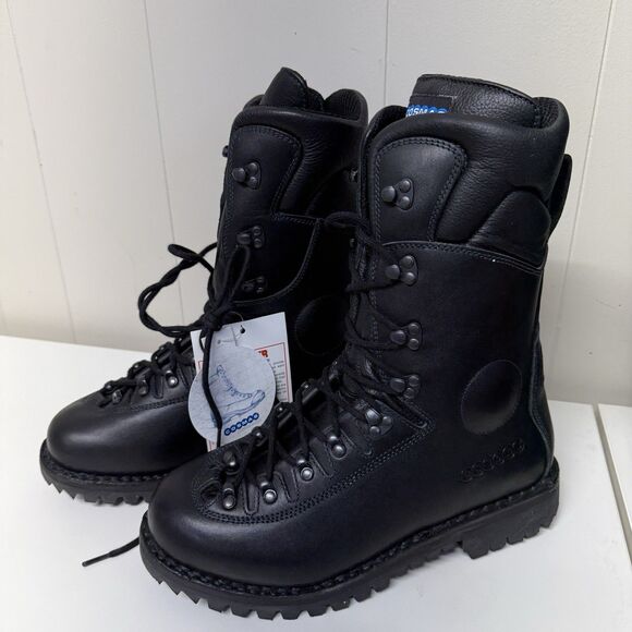 Cosmas Hercules V2 Boots Leather NFPA Firefighting Romania Made Men 10.5D New - Picture 4 of 9